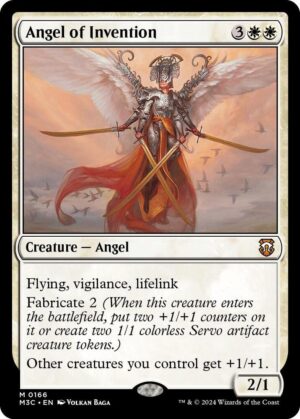 Angel of Invention (Ripple Foil) - 166: Commander: Modern Horizons 3