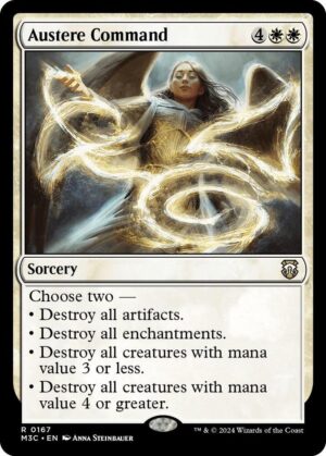 Austere Command (Ripple Foil) - 167: Commander: Modern Horizons 3