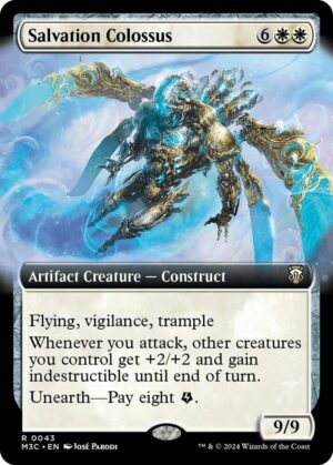 Salvation Colossus (Extended Art) (Ripple Foil) - 43: Commander: Modern Horizons 3