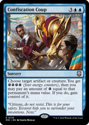 Confiscation Coup (Ripple Foil) - 178: Commander: Modern Horizons 3