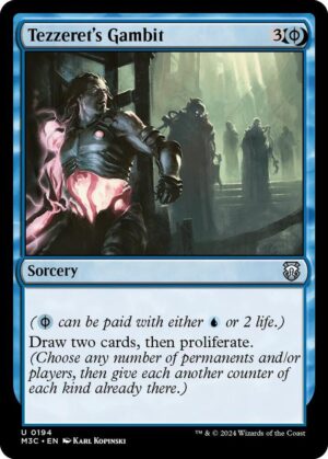 Tezzeret's Gambit (Ripple Foil) - 194: Commander: Modern Horizons 3