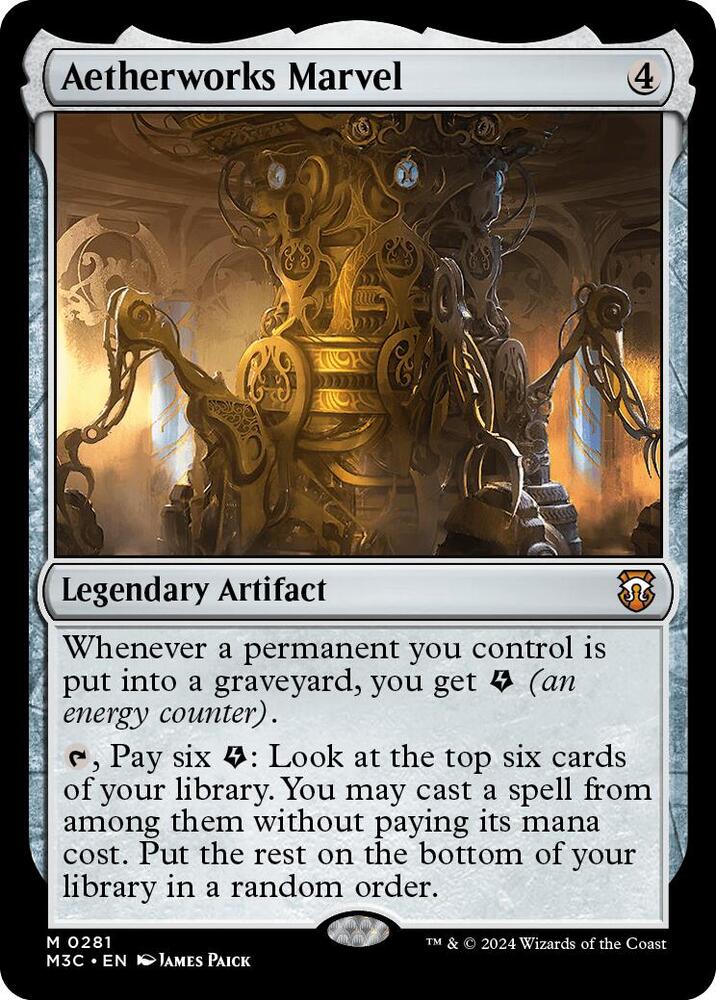Aetherworks Marvel (Ripple Foil) - 281: Commander: Modern Horizons 3