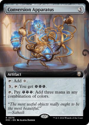 Conversion Apparatus (Extended Art) (Ripple Foil) - 76: Commander: Modern Horizons 3