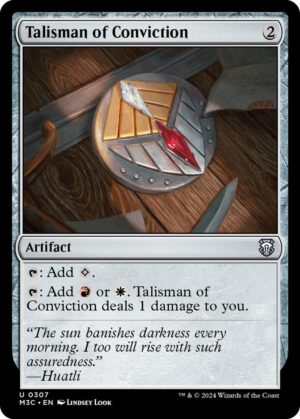 Talisman of Conviction (Ripple Foil) - 307: Commander: Modern Horizons 3