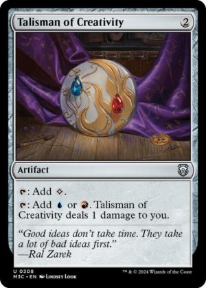 Talisman of Creativity (Ripple Foil) - 308: Commander: Modern Horizons 3