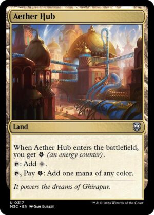Aether Hub (Ripple Foil) - 317: Commander: Modern Horizons 3