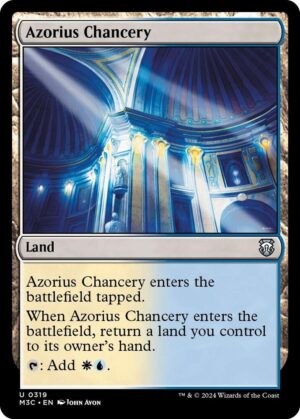 Azorius Chancery (Ripple Foil) - 319: Commander: Modern Horizons 3