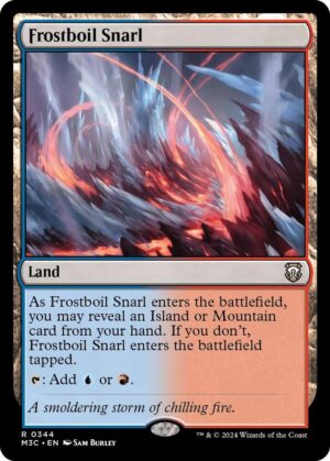 Frostboil Snarl (Ripple Foil) - 344: Commander: Modern Horizons 3