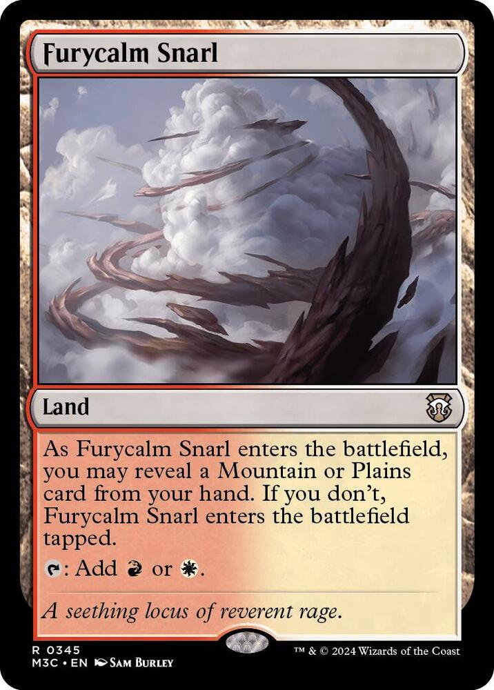 Furycalm Snarl (Ripple Foil) - 345: Commander: Modern Horizons 3