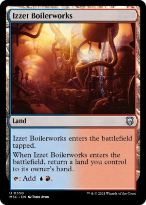 Izzet Boilerworks (Ripple Foil) - 350: Commander: Modern Horizons 3