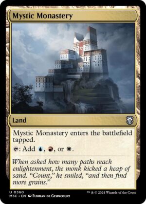 Mystic Monastery (Ripple Foil) - 360: Commander: Modern Horizons 3