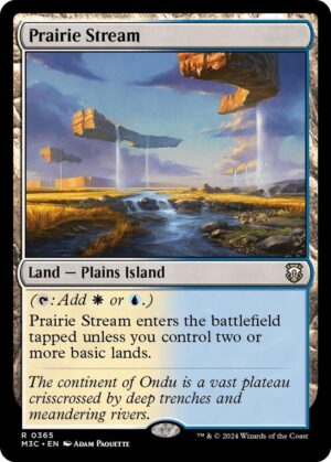 Prairie Stream (Ripple Foil) - 365: Commander: Modern Horizons 3