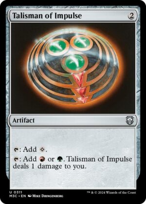 Talisman of Impulse (Ripple Foil) - 311: Commander: Modern Horizons 3