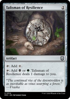 Talisman of Resilience (Ripple Foil) - 314: Commander: Modern Horizons 3