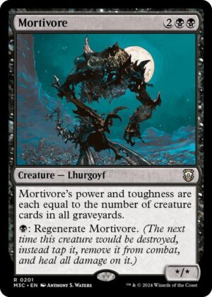Mortivore (Ripple Foil) - 201: Commander: Modern Horizons 3