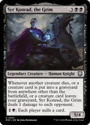 Syr Konrad, the Grim (Ripple Foil) - 207: Commander: Modern Horizons 3
