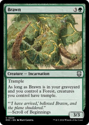 Brawn (Ripple Foil) - 224: Commander: Modern Horizons 3
