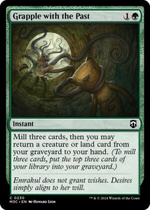 Grapple with the Past (Ripple Foil) - 230: Commander: Modern Horizons 3