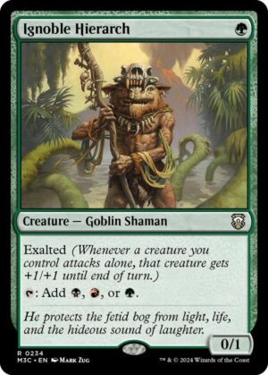 Ignoble Hierarch (Ripple Foil) - 234: Commander: Modern Horizons 3