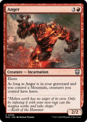 Anger (Ripple Foil) - 208: Commander: Modern Horizons 3