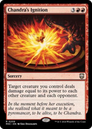 Chandra's Ignition (Ripple Foil) - 209: Commander: Modern Horizons 3