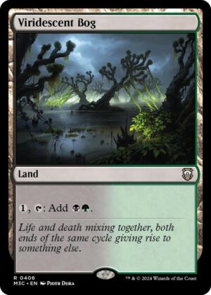 Viridescent Bog (Ripple Foil) - 406: Commander: Modern Horizons 3