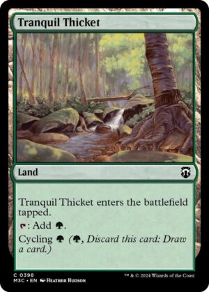 Tranquil Thicket (Ripple Foil) - 398: Commander: Modern Horizons 3