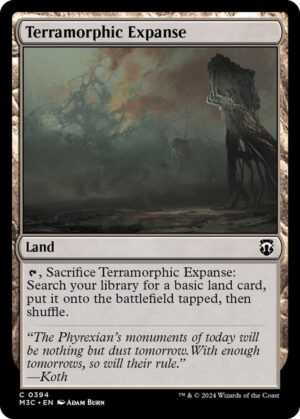 Terramorphic Expanse (Ripple Foil) - 394: Commander: Modern Horizons 3