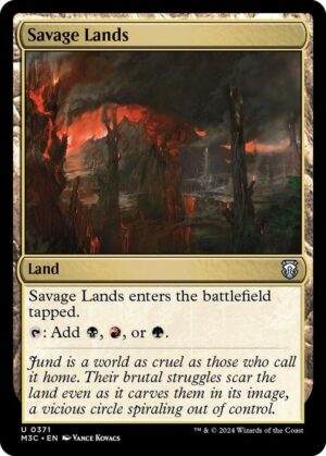 Savage Lands (Ripple Foil) - 371: Commander: Modern Horizons 3