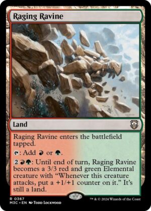 Raging Ravine (Ripple Foil) - 367: Commander: Modern Horizons 3