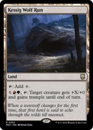 Kessig Wolf Run (Ripple Foil) - 352: Commander: Modern Horizons 3