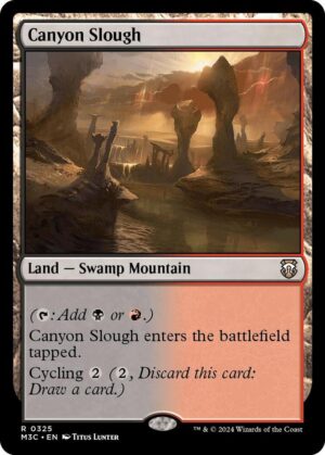 Canyon Slough (Ripple Foil) - 325: Commander: Modern Horizons 3