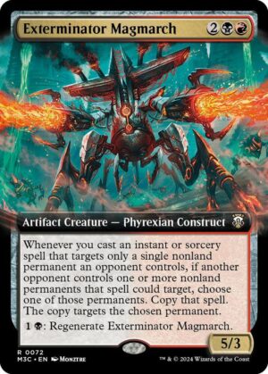 Exterminator Magmarch (Extended Art) (Ripple Foil) - 72: Commander: Modern Horizons 3