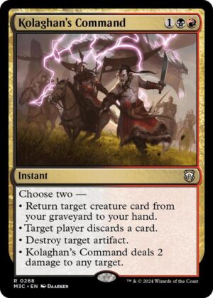 Kolaghan's Command (Ripple Foil) - 268: Commander: Modern Horizons 3