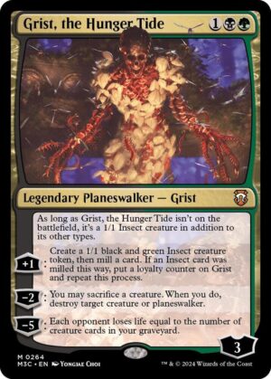 Grist, the Hunger Tide (Ripple Foil) - 264: Commander: Modern Horizons 3