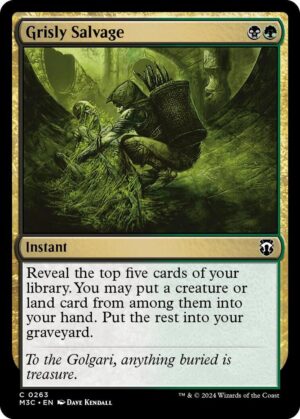 Grisly Salvage (Ripple Foil) - 263: Commander: Modern Horizons 3