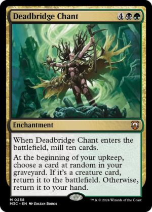 Deadbridge Chant (Ripple Foil) - 258: Commander: Modern Horizons 3