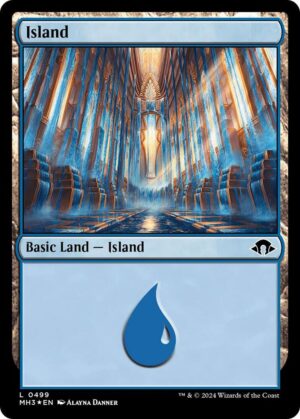 Island (Ripple Foil) - 499: Modern Horizons 3