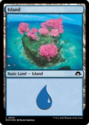 Island (Ripple Foil) - 500: Modern Horizons 3