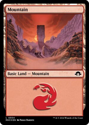 Mountain (Ripple Foil) - 504: Modern Horizons 3