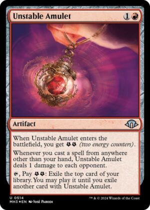 Unstable Amulet (Ripple Foil) - 514: Modern Horizons 3