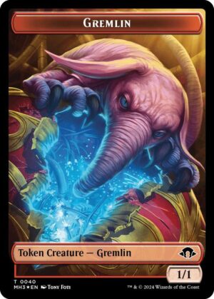 Gremlin (Ripple Foil) // Copy Double - 40 // 1: Modern Horizons 3