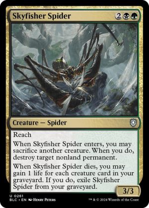 Skyfisher Spider - 261: Commander: Bloomburrow