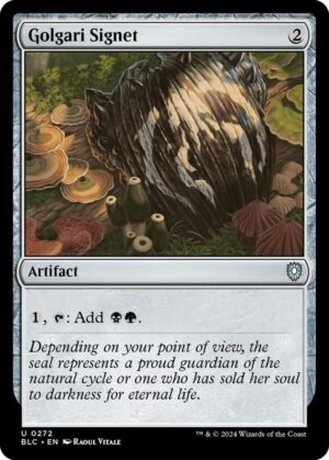 Golgari Signet - 272: Commander: Bloomburrow
