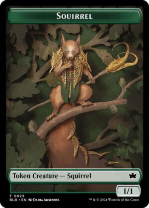 Squirrel // Treasure Double - 23 // 29: Bloomburrow
