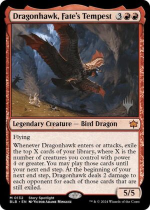 Dragonhawk, Fate's Tempest - 132: Promo Pack: Bloomburrow