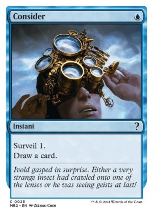 Consider (White Border) - 25: Mystery Booster 2