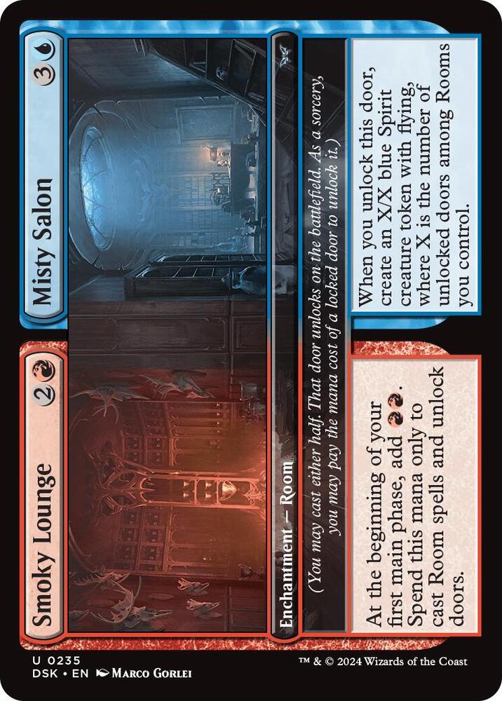 Smoky Lounge // Misty Salon - 235: Duskmourn: House of Horror