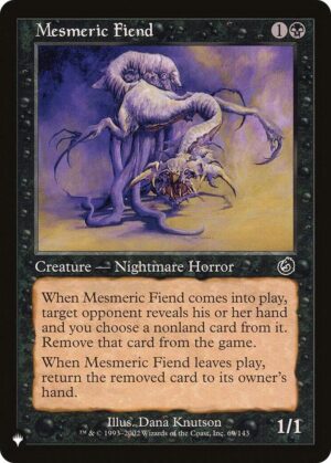 Mesmeric Fiend - 69/143: The List Reprints