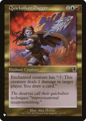 Quicksilver Dagger - 118/143: The List Reprints